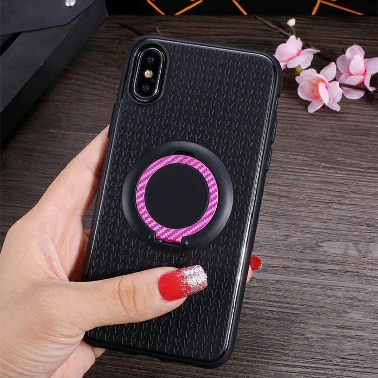For iPhone X / XS 3 in 1 Magnetic Ring Case with Holder