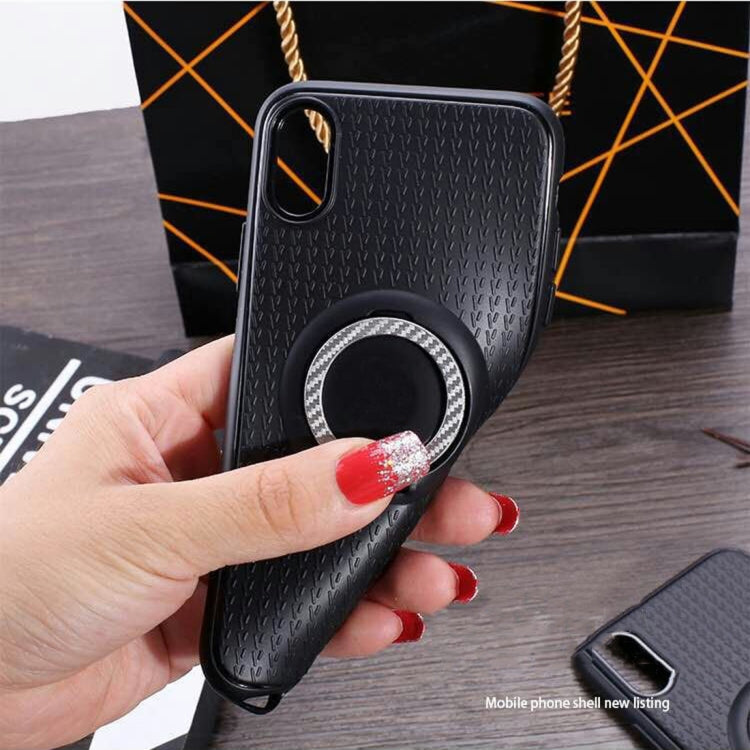 For iPhone X / XS 3 in 1 Magnetic Ring Case with Holder
