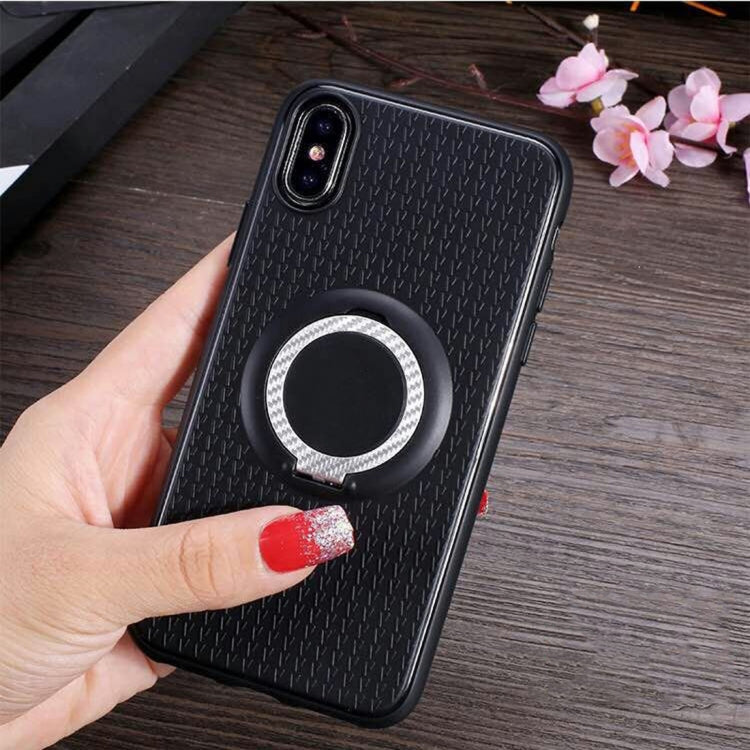 For iPhone X / XS 3 in 1 Magnetic Ring Case with Holder