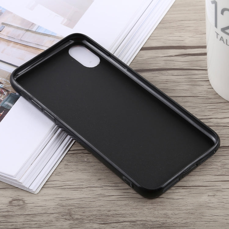 For iPhone X / XS Glittery Powder Shockproof Soft TPU Case