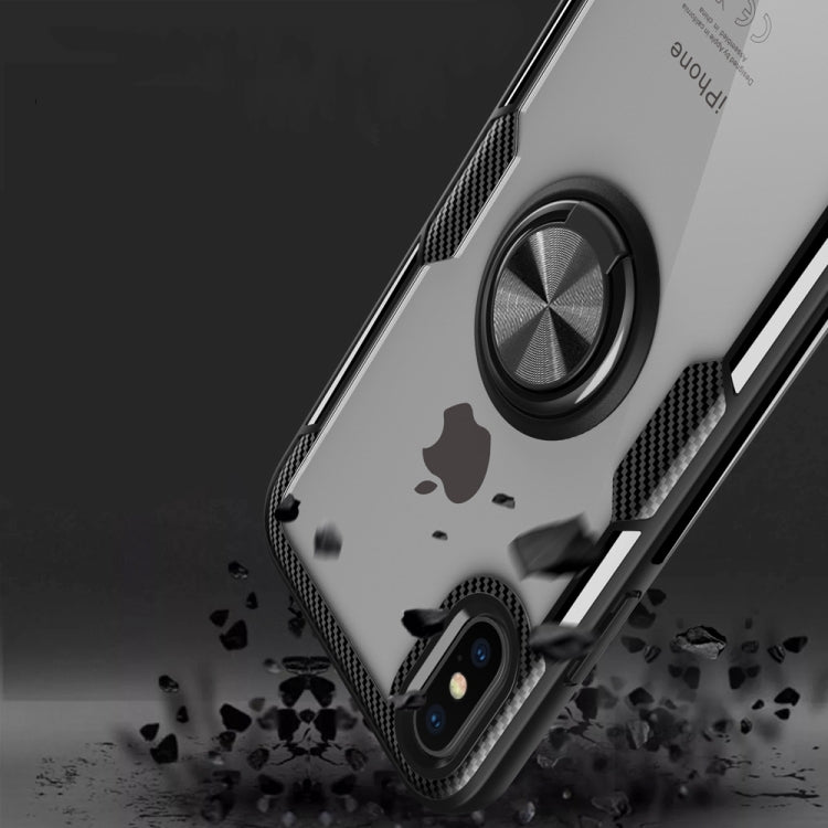 For iPhone X / XS Magnetic 360 Degree Rotation Ring Holder Armor Protective Case