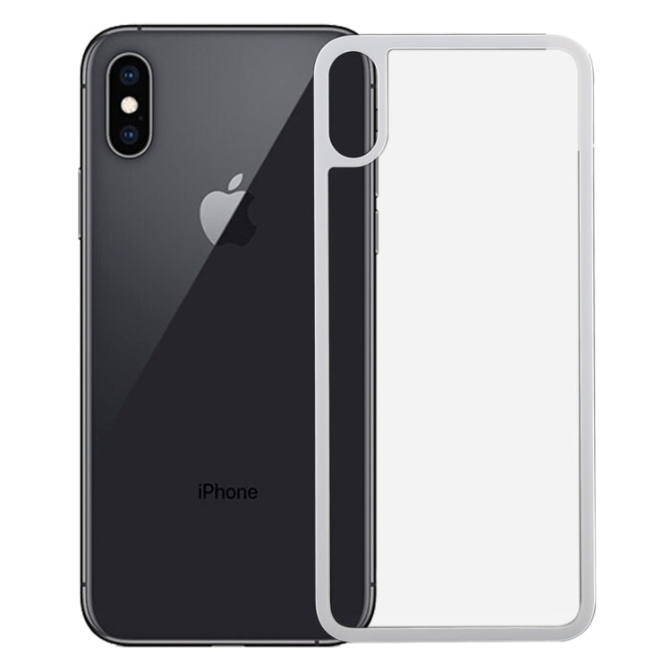 For iPhone X / XS 9H Anti-fingerprint Plasma Full Screen Carbon Fiber Scrub Back Film
