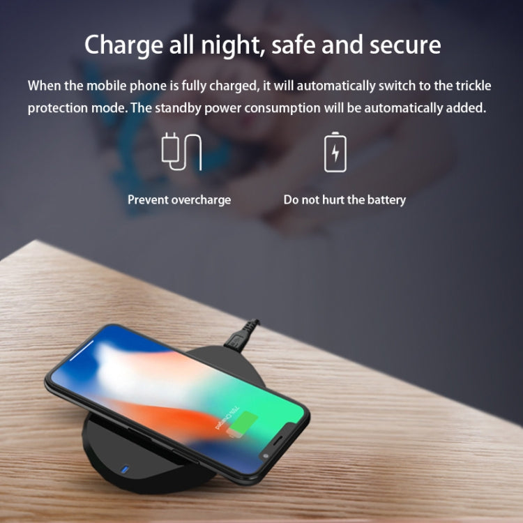 10W Intelligent Recognition Fast Charging Qi Standard Wireless Charger