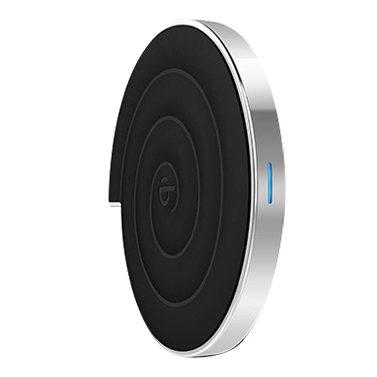 5W Ultrathin Intelligent Recognition Circular Fast Charging Qi Standard Wireless Charger