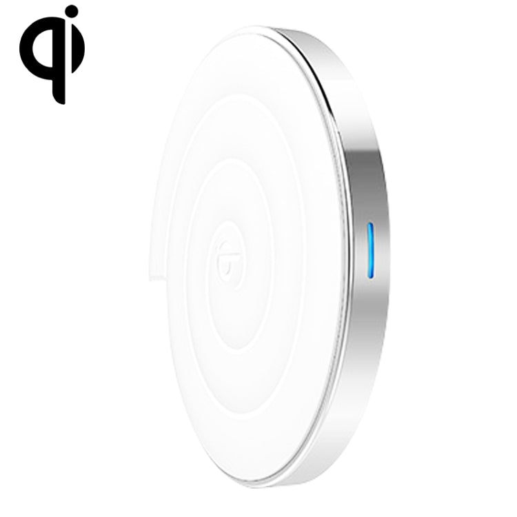 5W Ultrathin Intelligent Recognition Circular Fast Charging Qi Standard Wireless Charger