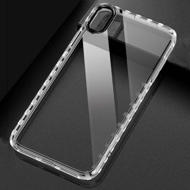 For iPhone X / XS Shockproof Transparent TPU Soft Case