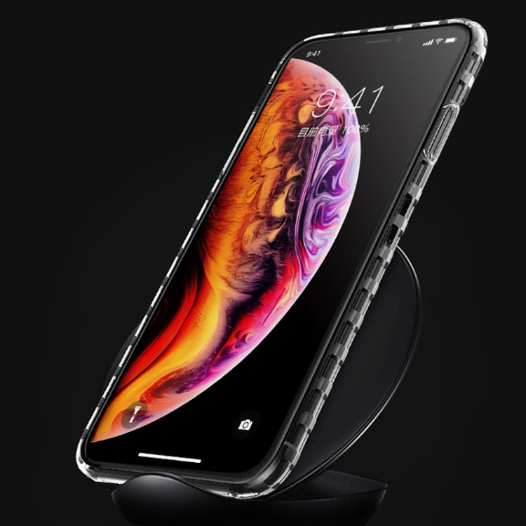 For iPhone X / XS Shockproof Transparent TPU Soft Case