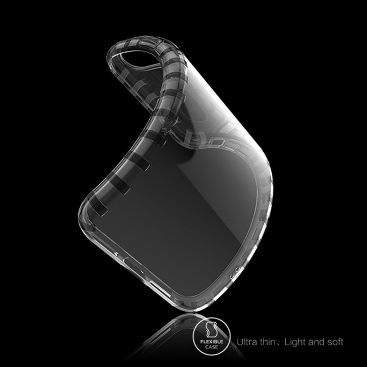 For iPhone X / XS Shockproof Transparent TPU Soft Case