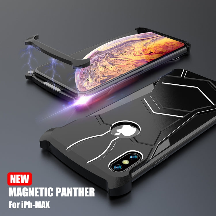 For iPhone XR R-JUST Buckle Spider Mobile Phone Case  (Black)