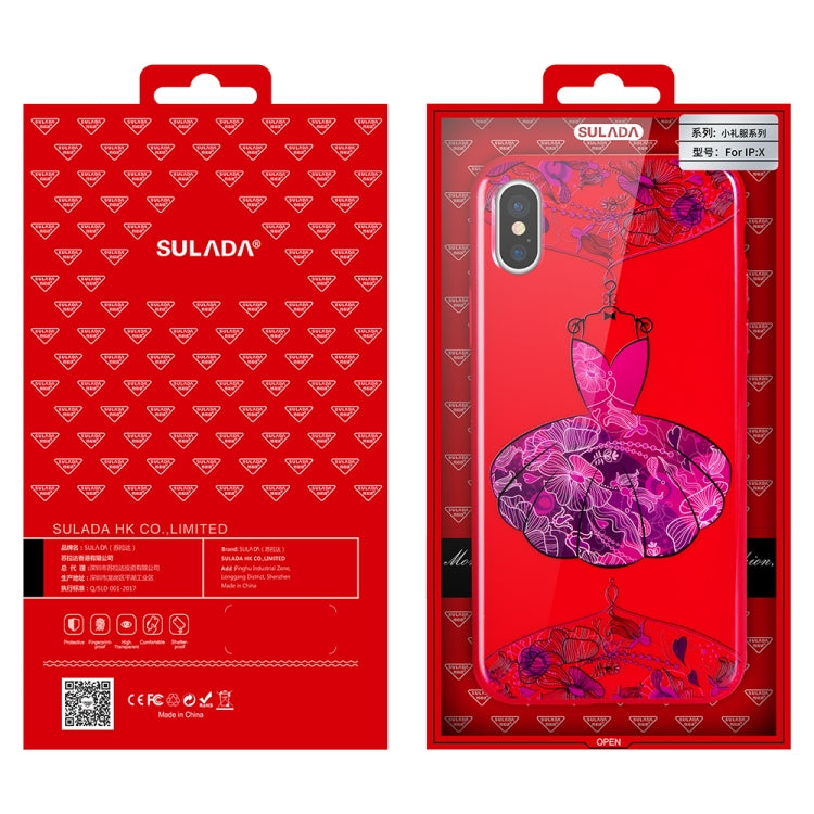 For iPhone X / XS SULADA Smooth Surface Scratch Resistant TPU Case