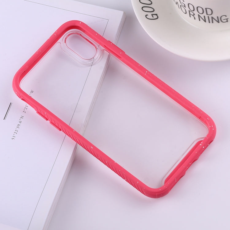 For iPhone X / XS Two-color Frame Acrylic PC Case