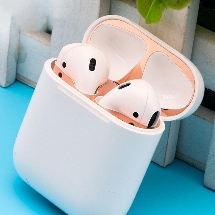 Metal Dustproof Sticker for Apple AirPods 2 (Wireless Charging)