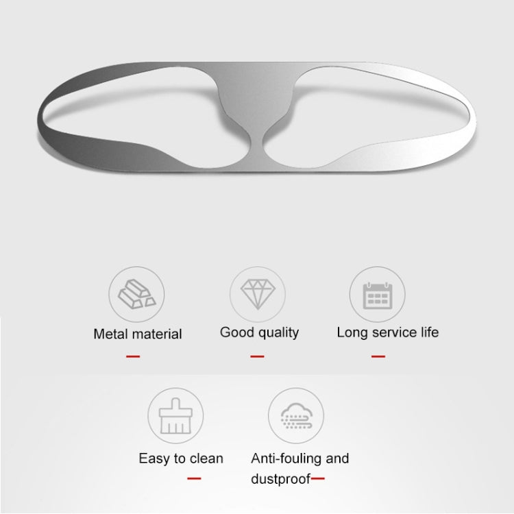 Metal Dustproof Sticker for Apple AirPods 2 (Wireless Charging)