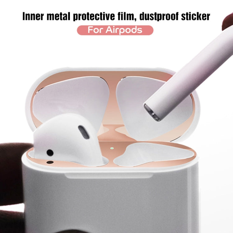 Metal Dustproof Sticker for Apple AirPods 1