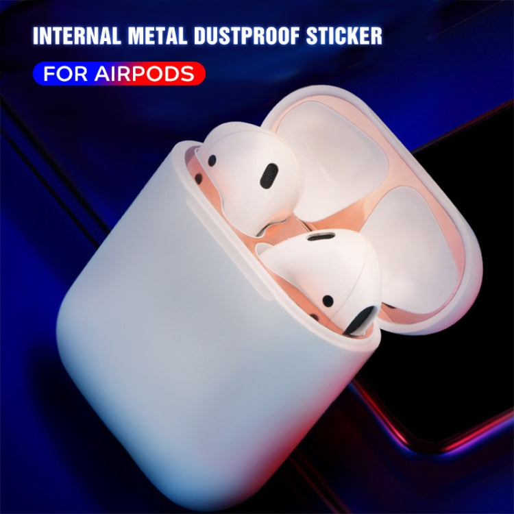 Metal Dustproof Sticker for Apple AirPods 1