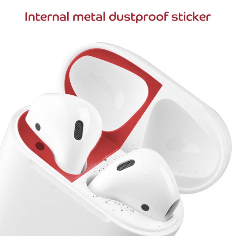 Metal Dustproof Sticker for Apple AirPods 1