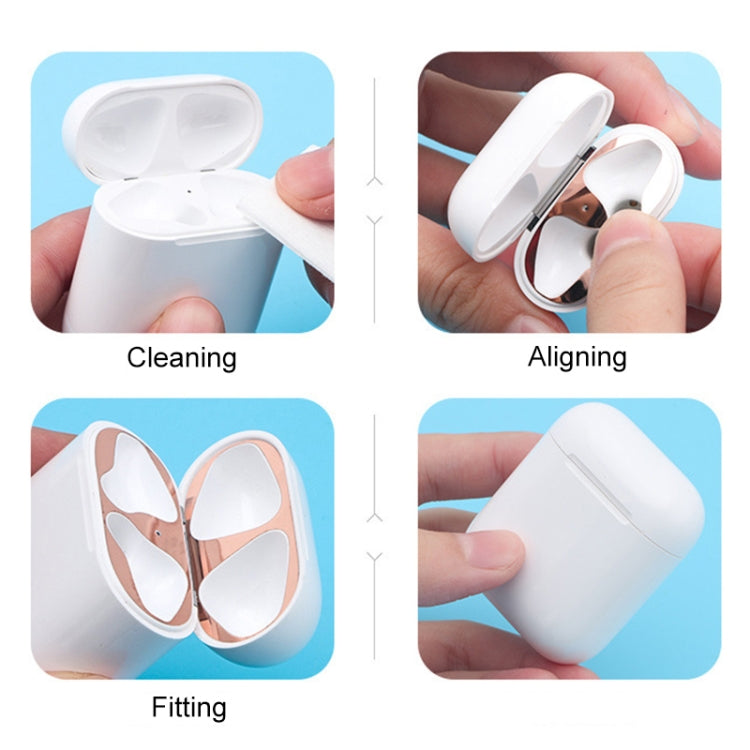 Metal Dustproof Sticker for Apple AirPods 1