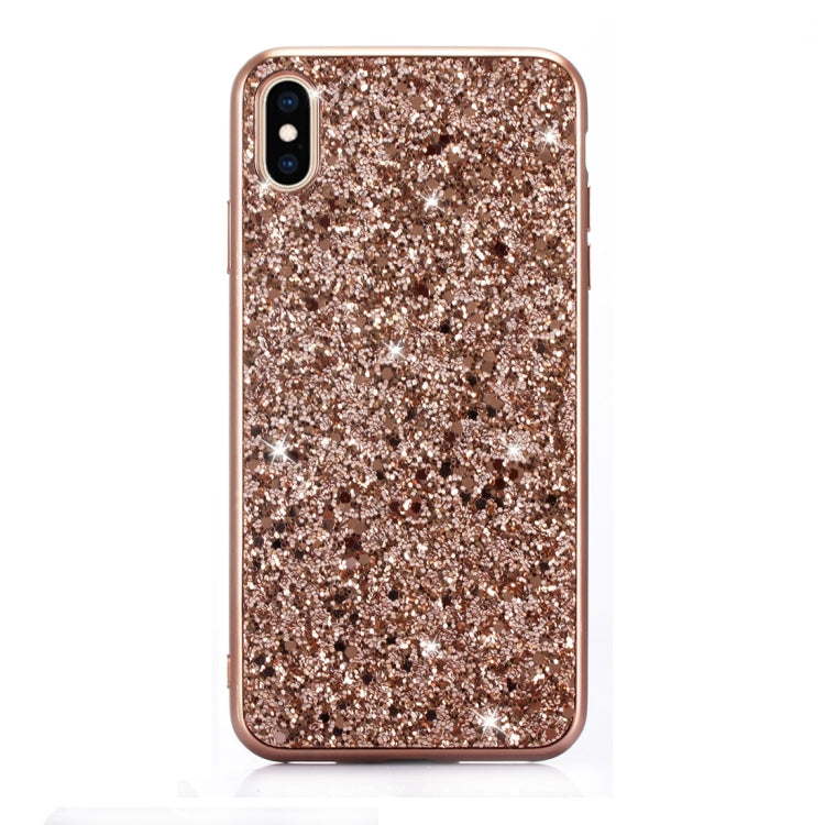 For iPhone X / XS Glitter Powder TPU Case