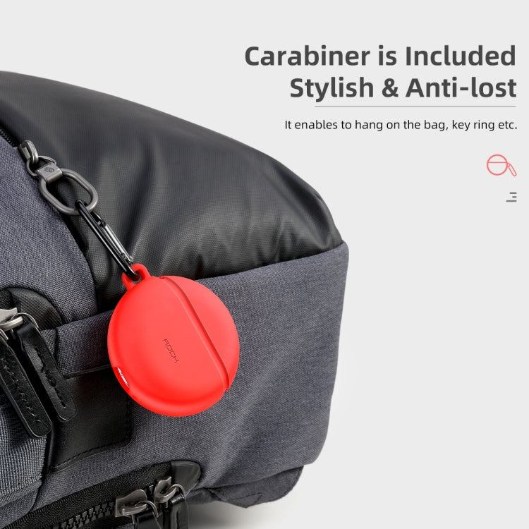 ROCK For Huawei FreeBuds 3 Silicone Wireless Bluetooth Earphone Protective Case Storage Box