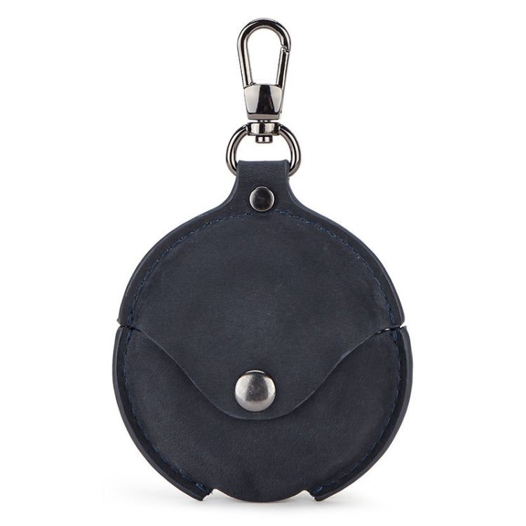 CF1111 For Huawei FreeBuds 3 Crazy Horse Texture Clamshell Earphone Protective Leather Case with Hook