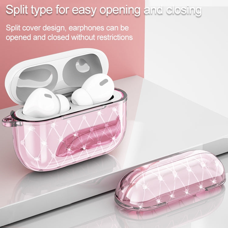For AirPods Pro TPU Diamond Wireless Earphone Protective Case