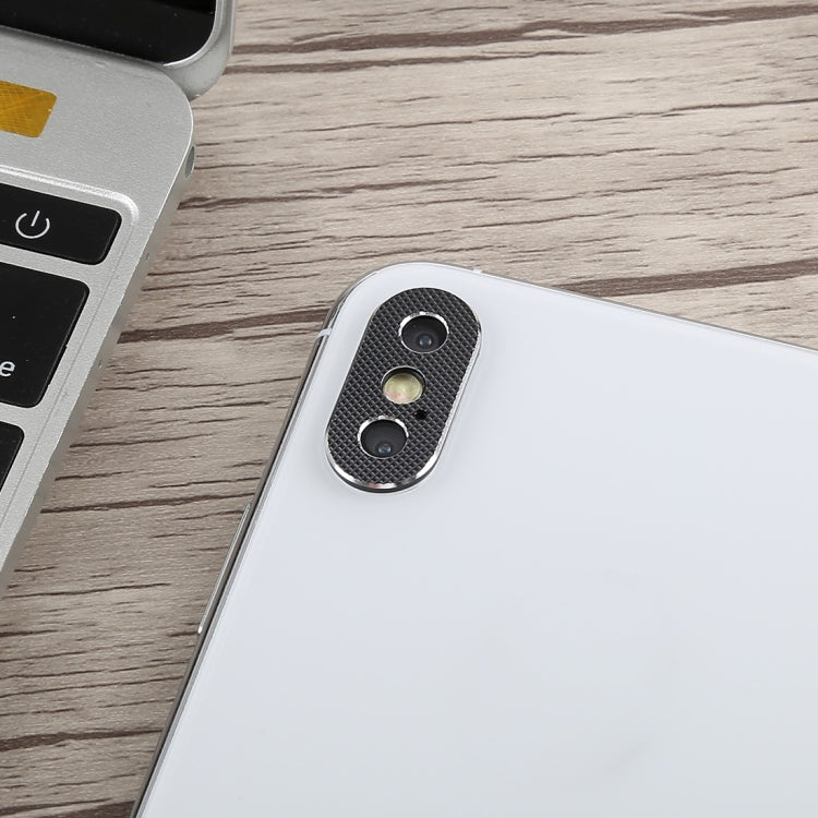 2 PCS TOTUDESIGN Rear Camera Lens Protection Ring Cover for iPhone XS