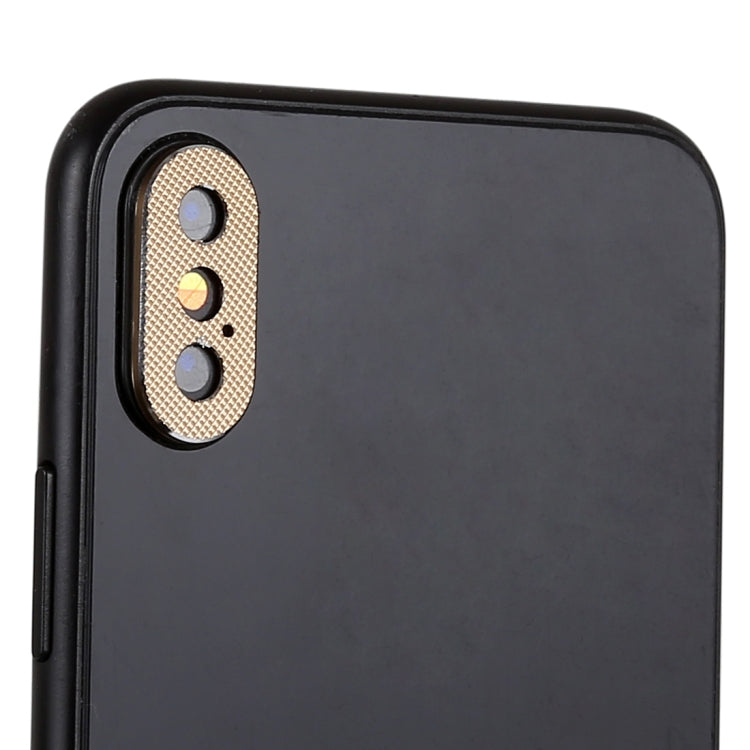 2 PCS TOTUDESIGN Rear Camera Lens Protection Ring Cover for iPhone XS