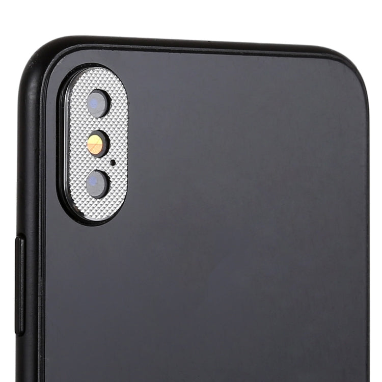 2 PCS TOTUDESIGN Rear Camera Lens Protection Ring Cover for iPhone XS