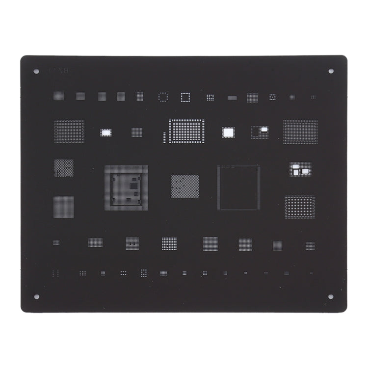 QIANLI MEGA-IDEA For iPhone XS / XS Max / XR Mobile Phone Rework Repair BGA Reballing Black Stencils