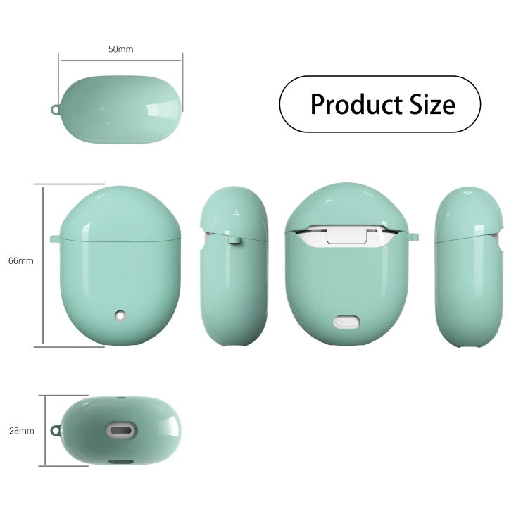 For Google Pixel Buds 2 Bluetooth Earphone TPU Solid Color Protective Case with Buckle