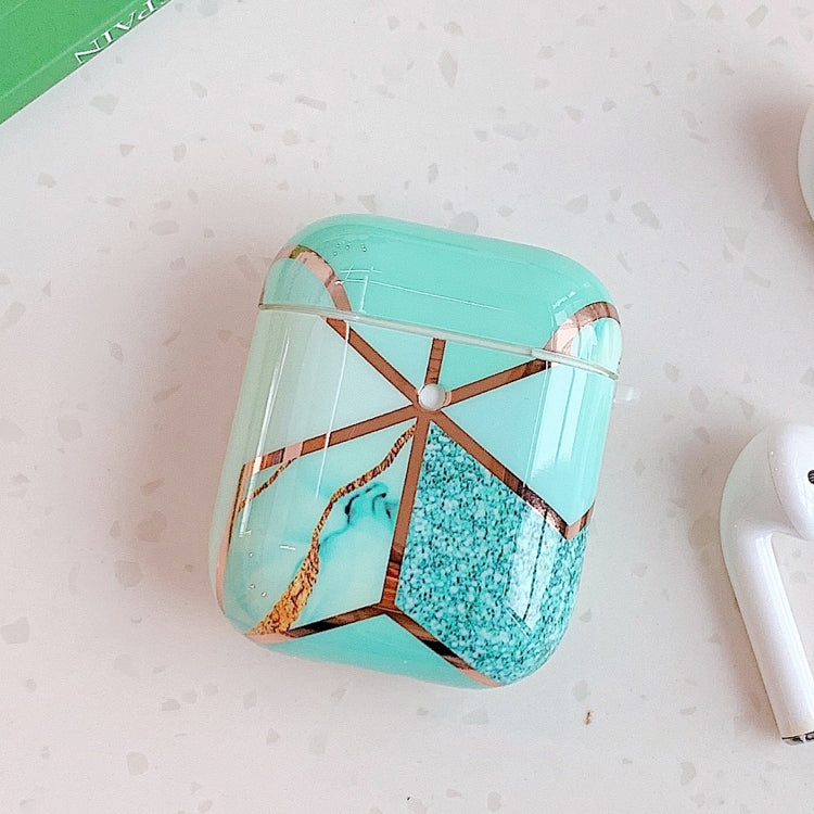 Electroplating Painted Shockproof TPU Protective Case For Apple AirPods 1/2