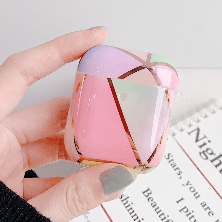 Electroplating Painted Shockproof TPU Protective Case For Apple AirPods 1/2