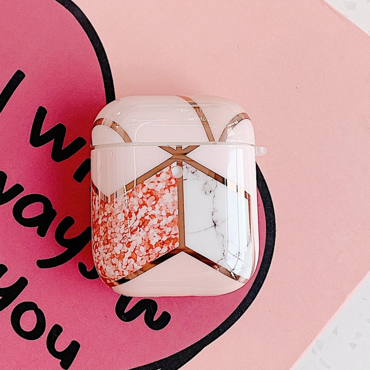 Electroplating Painted Shockproof TPU Protective Case For Apple AirPods 1/2