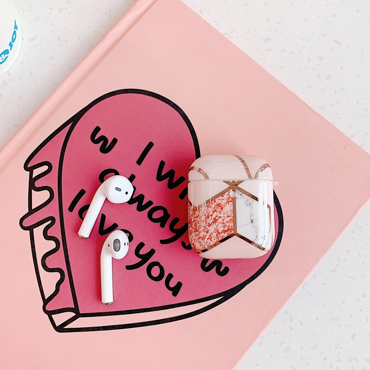 Electroplating Painted Shockproof TPU Protective Case For Apple AirPods 1/2