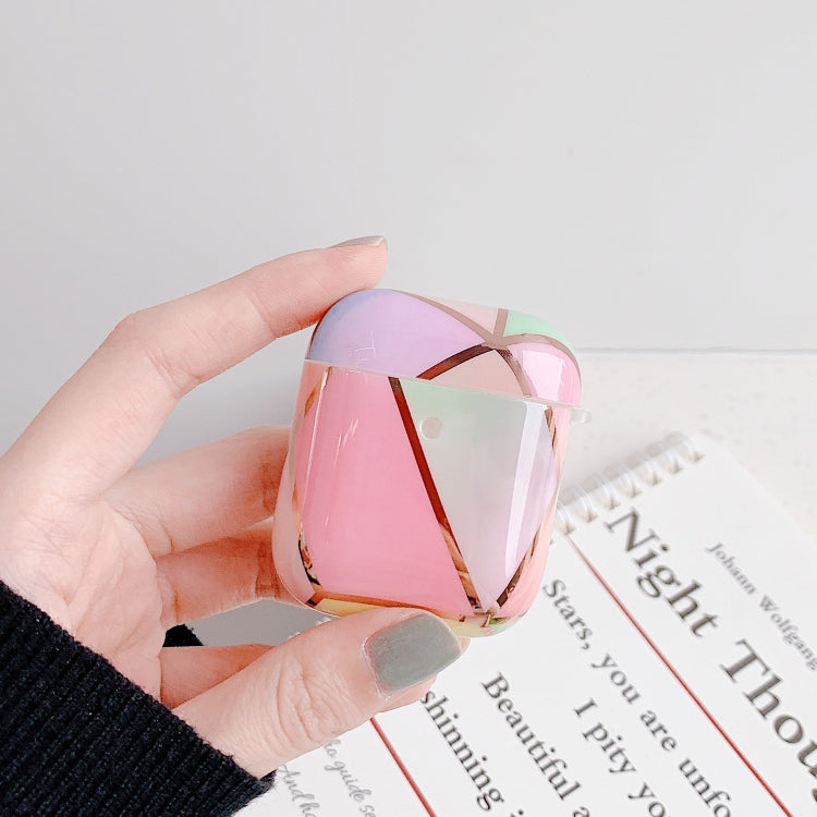 Electroplating Painted Shockproof TPU Protective Case For Apple AirPods 1/2