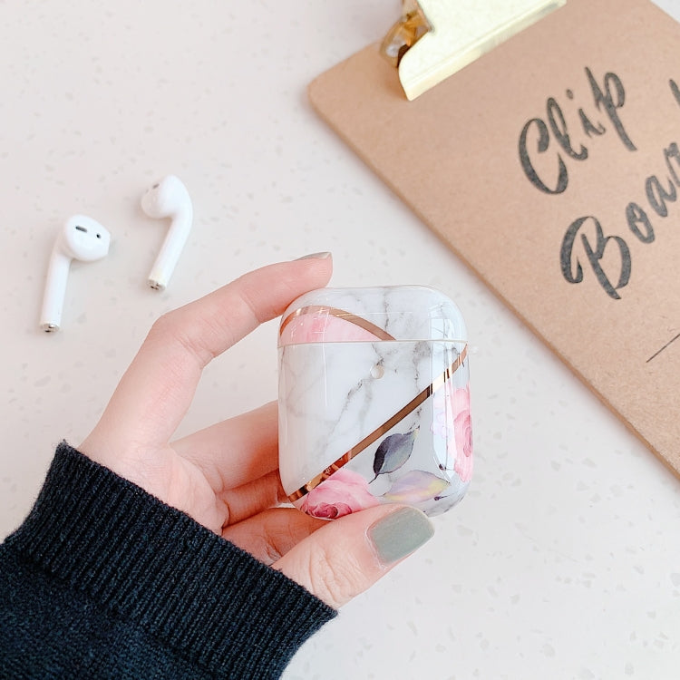 Electroplating Painted Shockproof TPU Protective Case For Apple AirPods 1/2