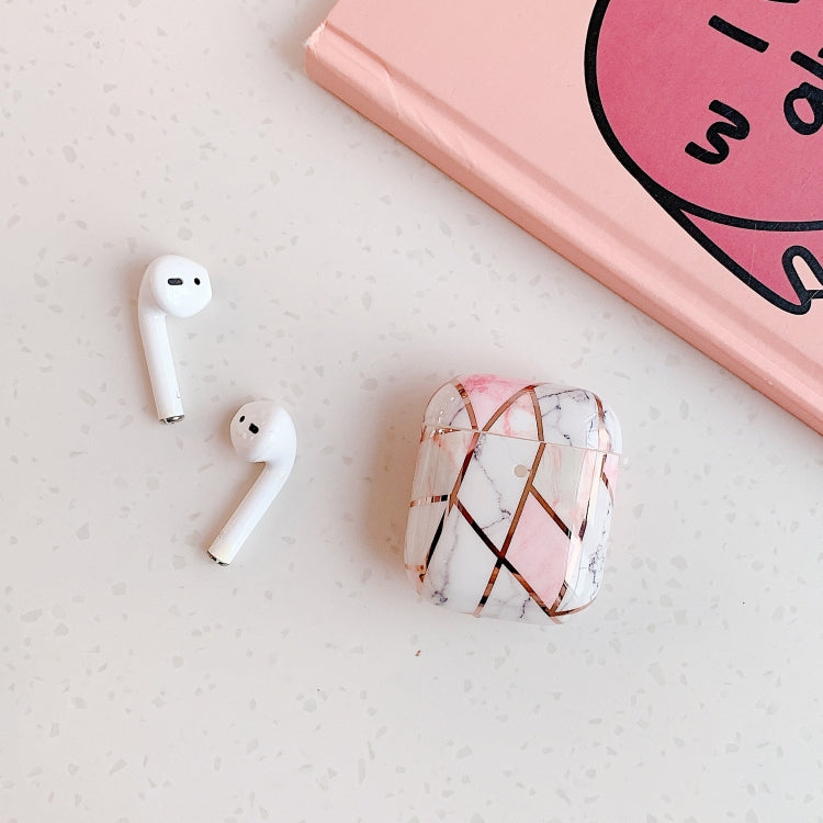 Electroplating Painted Shockproof TPU Protective Case For Apple AirPods 1/2