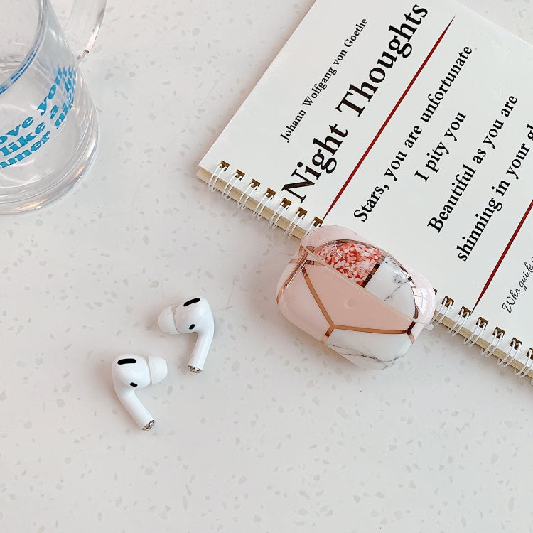Electroplating Painted Shockproof TPU Protective Case For Apple AirPods Pro