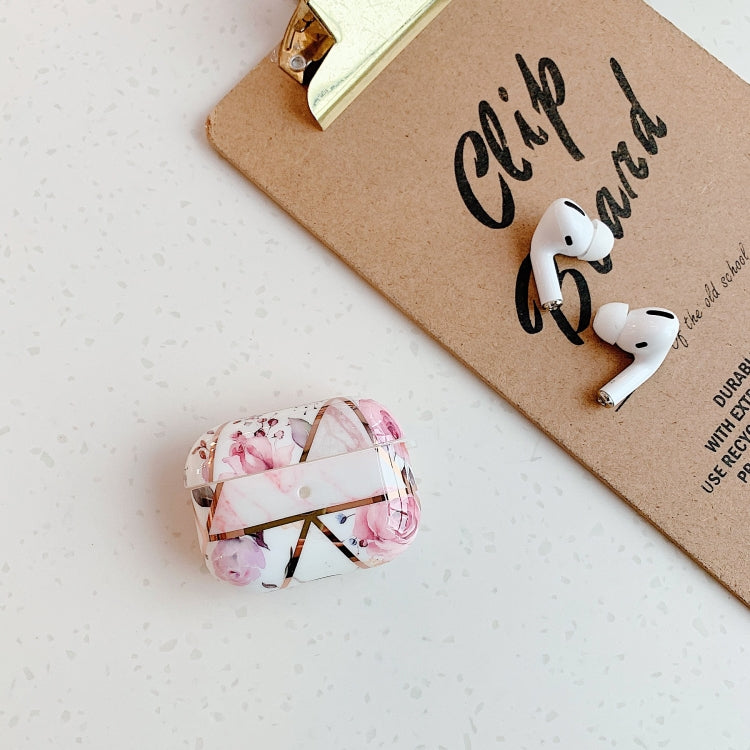Electroplating Painted Shockproof TPU Protective Case For Apple AirPods Pro