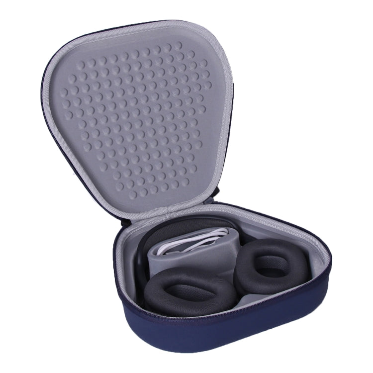 Hifylux AP-BF2 Waterproof Leather + EVA Headset Storage Bag for AirPods Max, with Smart Sleep Function