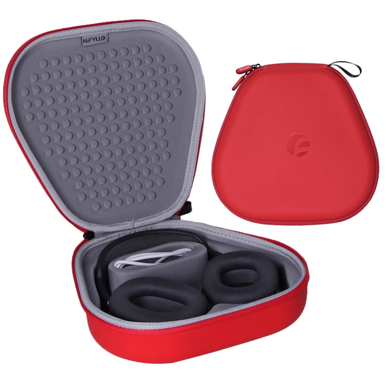 Hifylux AP-BF2 Waterproof Leather + EVA Headset Storage Bag for AirPods Max, with Smart Sleep Function
