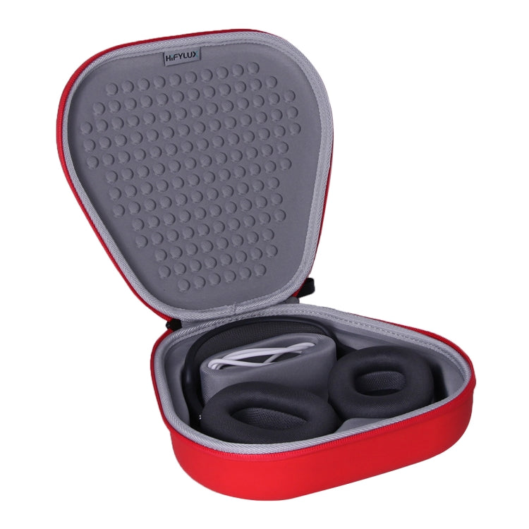 Hifylux AP-BF2 Waterproof Leather + EVA Headset Storage Bag for AirPods Max, with Smart Sleep Function