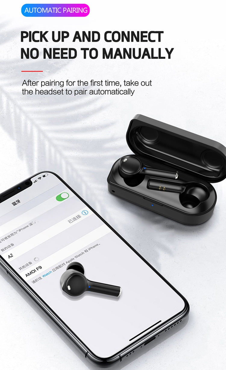 HAMTOD A2 TWS Bluetooth 5.0 Wireless Active Noise Cancelling Earphone