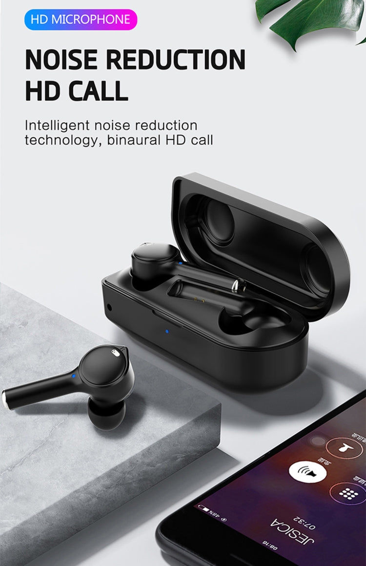 HAMTOD A2 TWS Bluetooth 5.0 Wireless Active Noise Cancelling Earphone