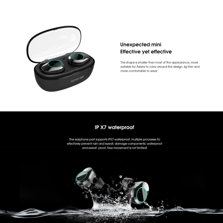 ELEPHONE ElePods 2 Bluetooth 5.0 True Wireless Stereo Bluetooth Earphone with Charging Box (Black)