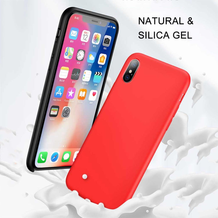 For iPhone X / XS TOTUDESIGN Liquid Silicone Dropproof Full Coverage Case