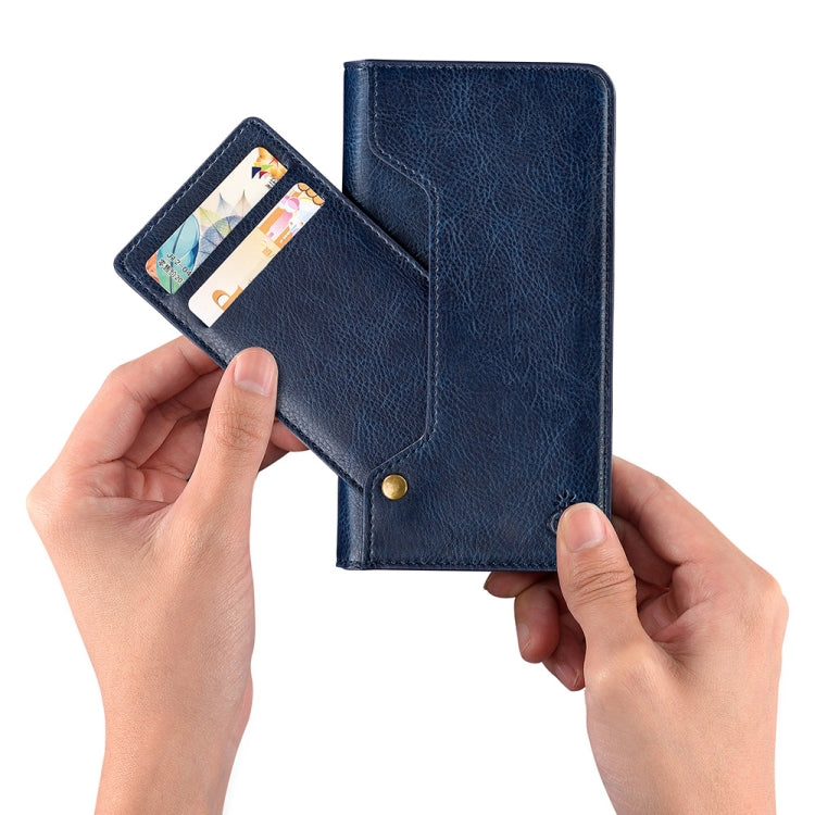 For iPhone X / XS MUSUBO C3 Crazy Horse Texture Horizontal Flip PU Leather Case with Holder & Movable Card Slots & Wallet