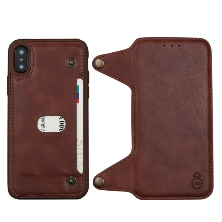 For iPhone X / XS MUSUBO G3 2 in 1 Detachable Horizontal Flip PU Leather Case with Card Slots & Wallet