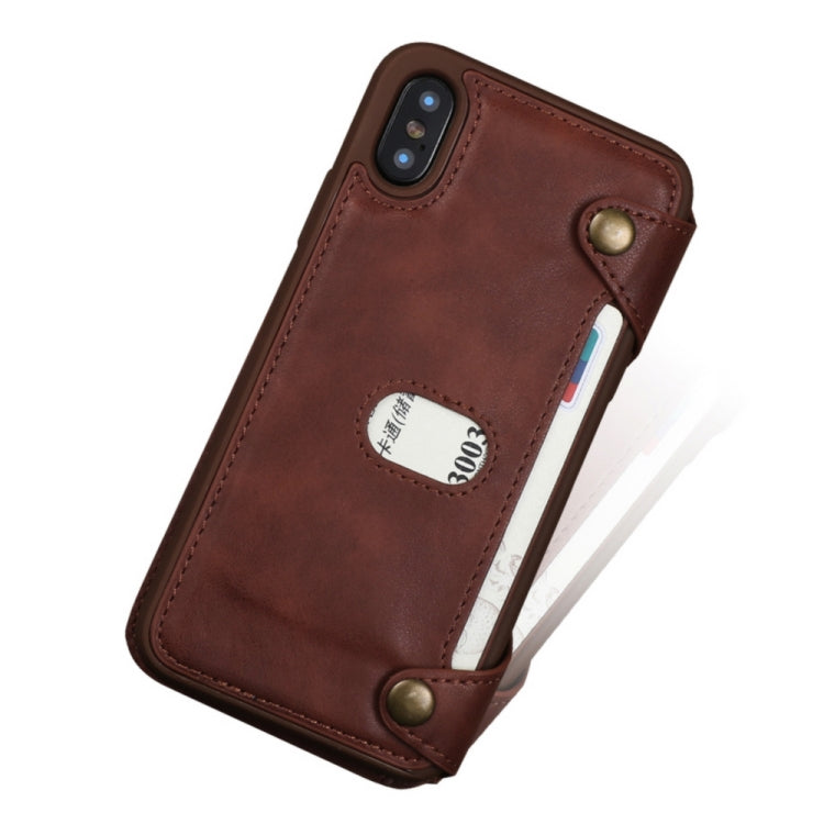 For iPhone X / XS MUSUBO G3 2 in 1 Detachable Horizontal Flip PU Leather Case with Card Slots & Wallet