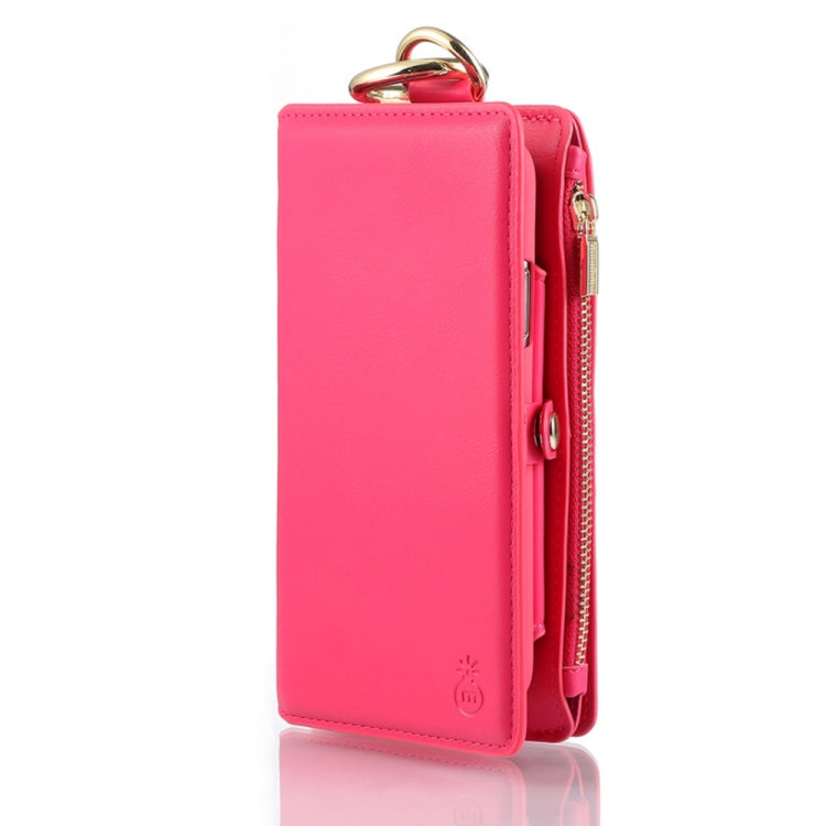 For iPhone X / XS MUSUBO Multi-function Detachable PU Leather Case with 12 Card Slots & Wallet & Photo Frame & Hanging Buckle